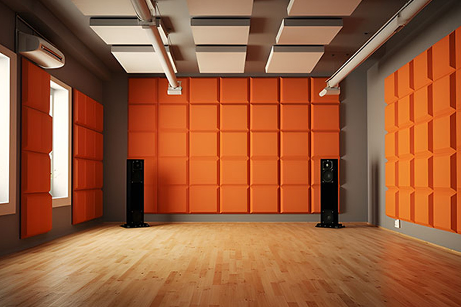 Maximizing Acoustic Efficiency Functions of Soundproof Panels